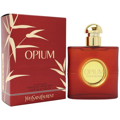 yves saint laurent opium eau de parfum spray 50ml|opium yves saint laurent femme.